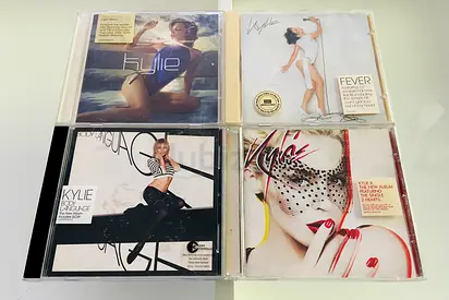 4 Kylie Minogue Music CD’s