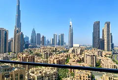 Bellevue Tower 1 | Burj Khalifa view | Unfurnished