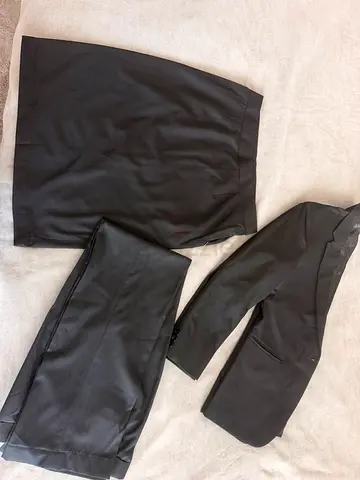 Black Women's Suit Set - Skirt and Jacket