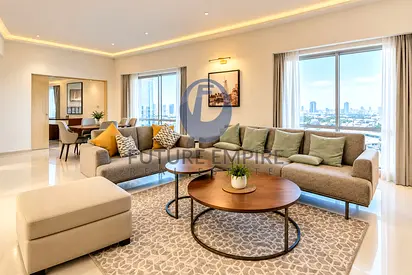 Prime Furnished 2BHK | High-Quality Tower | SZR View