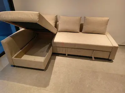 IKEA L-Shaped Sofa Cum Bed 🛋️