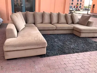 Amazing Condition The One Kingston Sectional U Shape Sofa Brown