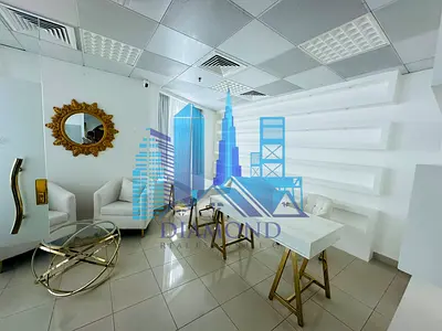 Fully Furnish Office For Rent in Horizon Tower Ajman downtown 820sqfit
