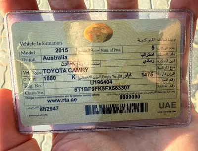 2015 Toyota CAMRY 缩略图 11