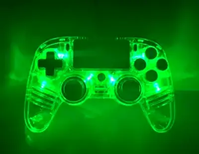 Licensed Glowing Nacon PlayStation controller 99 AED