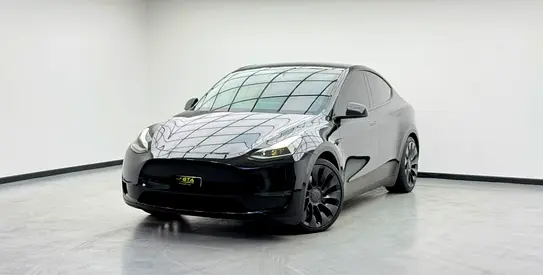 2023 Tesla Model Y Performance, Warranty, Excellent Condition, GCC Specs.