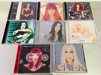 8 Cher Music CD’s