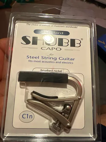 Shubb c1n guitar capo