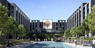 HIGH-INCOME INVESTMENT | Fully Furnished 1BR for Sale in Tiraz 6, Aljada | 724 Sq. Ft. | 2 Balconies