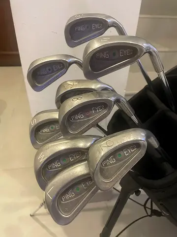 Ping Eye 2 Irons Set Green Dot 3 - LW original shafts and grips