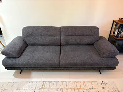Modern Grey Sofa Bed – Extendable – Excellent Condition