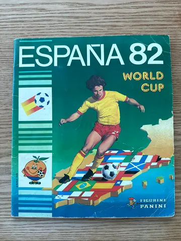 1982 World Cup Panini Album - Complete and Unwritten - Great for Collectors