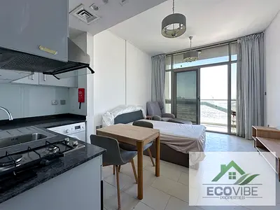Furnished Studio | Azizi Montrell | Road & Community View