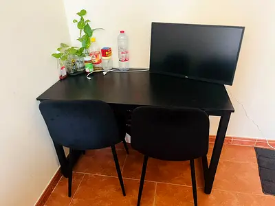 Dining Table + 2 Chairs | 6 months Old | Good and New Condition