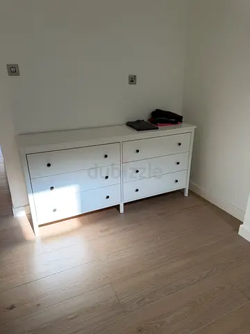 White 6-Drawer Dresser Hemnes IKEA