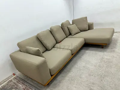 Excellent condition west elm lshape sofa