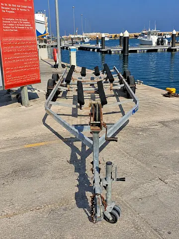 Galvanized trailer 24-26 feet