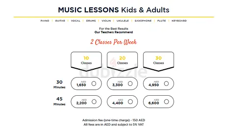 music classes