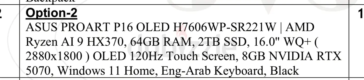 Brand New ASUS ProArt P16 OLED | RTX 5070 | 64GB RAM | 2TB SSD