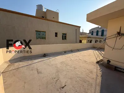 1BR + Closed Living Room, Large Spacious Rooftop, Generous Space, ACs Included, Al Nuaimiya 2, Annual Rent