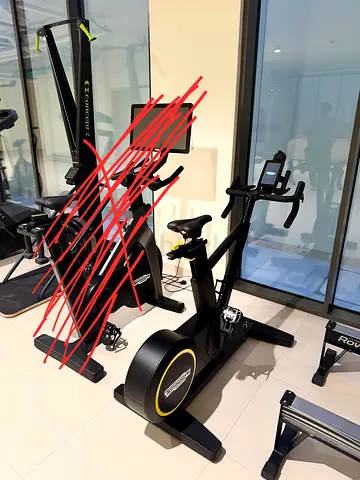 TECHNOGYM SKILLBIKE IN PERFECT CONDITION