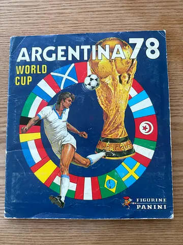 1978 World Cup Panini Album - Complete and Unwritten. For Collectors
