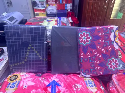 Set of 3 Bed Sheet / Duvet Covers - Mixed Patterns, Good Condition