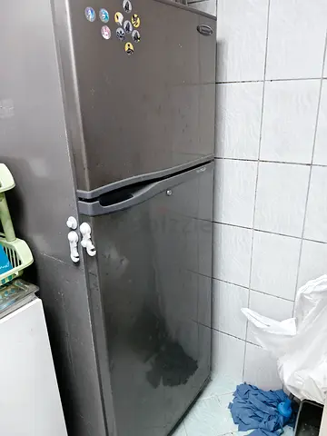Used double-door refrigerator - good working condition