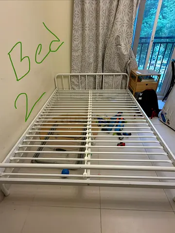 Bed Frame and Mattress