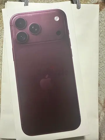 iphone 18 pro max 256gb burgundy TDRA UAE 🇦🇪 NON active