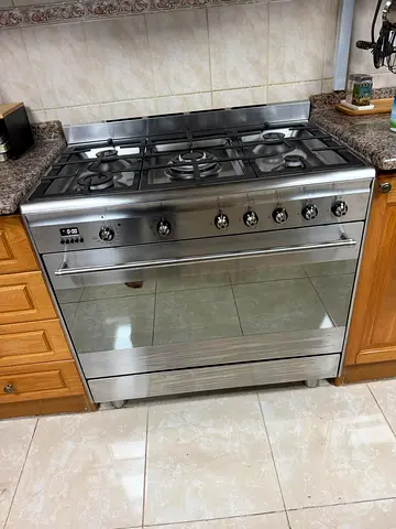 Smeg Top Gas Oven Electric Cooker range 90x60cm