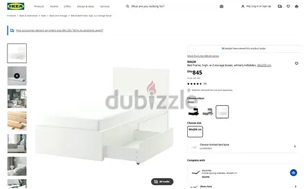 IKEA TWINS BED WITH MATTRESSES
