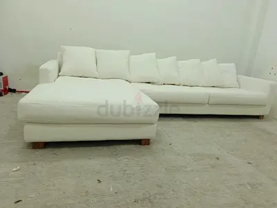 Perfect condition the loom collection lshape sofa