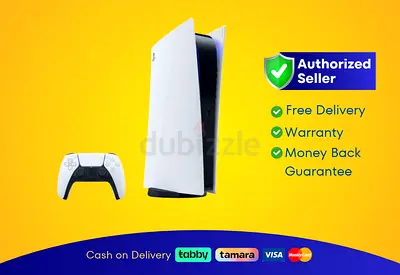 Sony PlayStation 5 Gaming Console Fat – Digital Edition, PS5 | New |  Warranty | FREE  Delivery