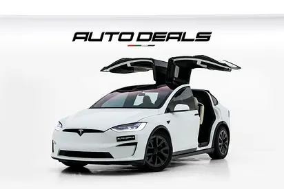 2023 Tesla Model X | GCC | Warranty | Luxury Electric SUV | Falcon Wing Rear Doors | Well Maintained
