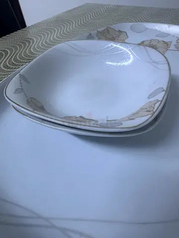 Incomplete Dinnerware Set & Separate plate