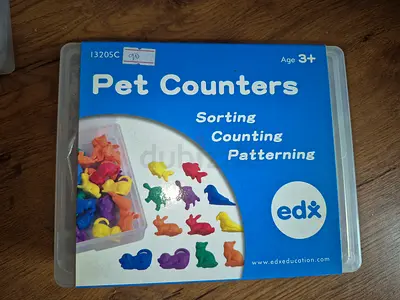 Educational Toy Sets by Edx Education (Junior GeoStix & Pet Counters) Description: Selling two amaz