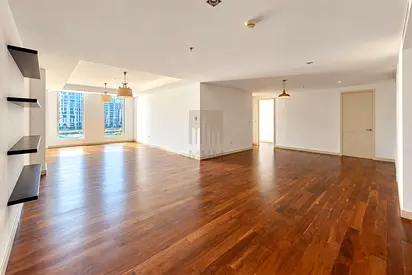 Wooden Floor | 3 BHK + Maid | Huge Layout