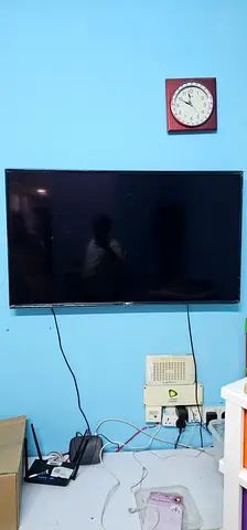 LG 50 inch LED wall-mounted TV in good working condition 500AED
