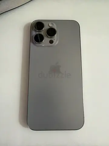 iPhone 15 Pro Max Natural Titanium 256GB- Good Condition, UAE purchase June 2024