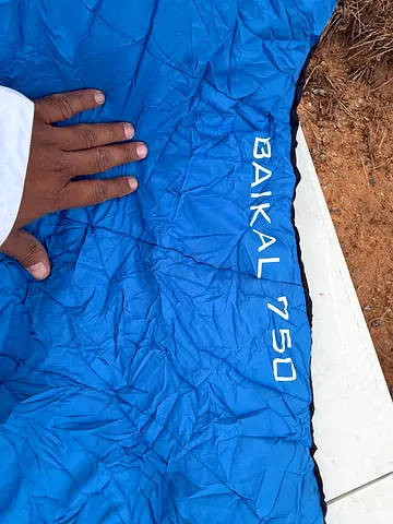 Baikal 750 Down Sleeping Bag - Blue, Used