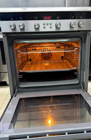 Used Stainless Steel Electric Built-in Oven with Grill and Fan