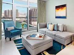 Furnished Studio | DAMAC Maison Bay's Edge | Canal & Skyline View