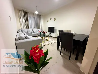 🏡 غرفة وصالة مفروشة للإيجار الشهري – عجمان  📍 النعيمية 1 – مقابل فندق العين
