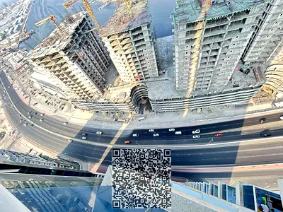 شقة للإيجار مكونة من غرفتي نوم في برج الواحة – عجمان  تصميم واسع | إطلالة مفتوحة | مباشرة من المالك
