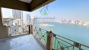 Luxury 3BR Apartment for Rent in Al Majaz 3 with Sea View, Balcony & Master Maid’s Room