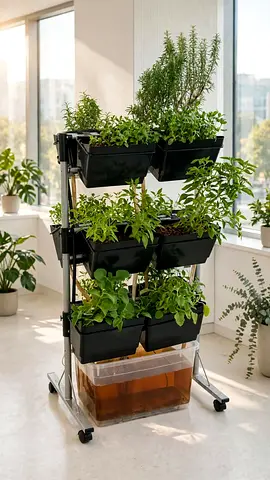 Smart hydroponic system