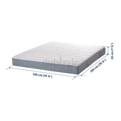 IKEA VESTERÖY Mattress 200x180 cm — Firm, Like New (4 months use) 🛏️ FOR SALE – IKEA VESTERÖY Pocke
