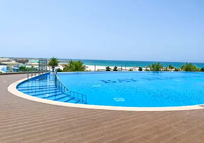 Spacious 1-BR with Massive Balcony | Near Private Beach