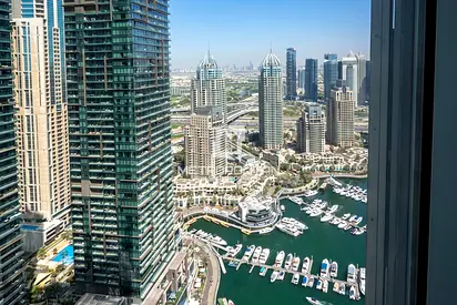 Fully Furnished | High Floor | Marina View